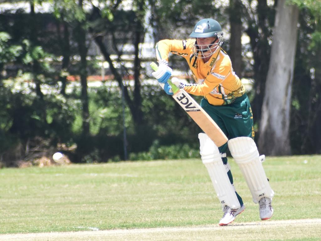 Frenchville Sports Club A-Grade Premiership semi-final, Gracemere Bulls versus The Glen, Rockhampton Cricket Grounds, March 19, 2022.