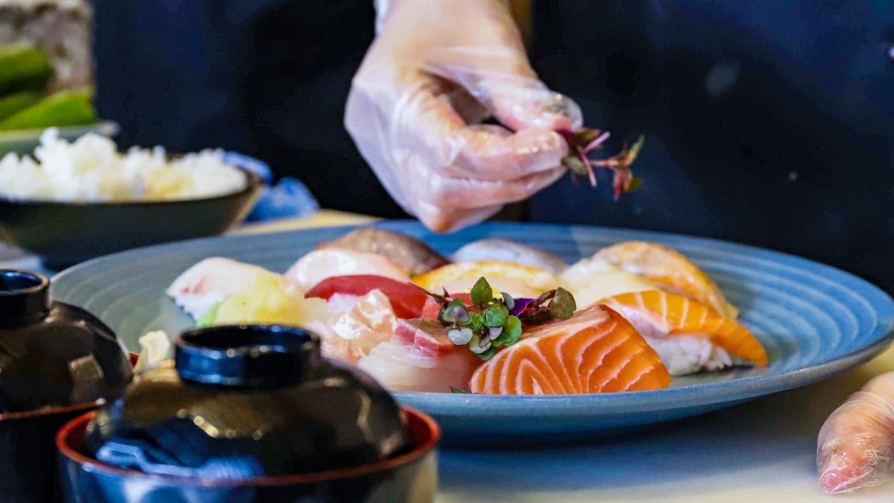 Zushi’s selection of sushi and nigiri. Picture: Jenifer Jagielski