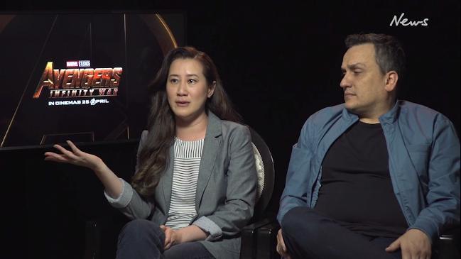 EXCLUSIVE VIDEO: Interview with Avengers: Infinity War Co-Director Joe Russo and Executive Producer Trinh Tran