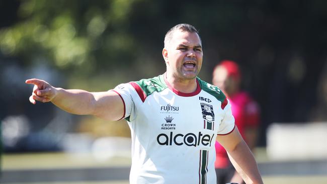 Anthony Seibold was prepared to do a press conference on Friday afternoon. Picture. Phil Hillyard