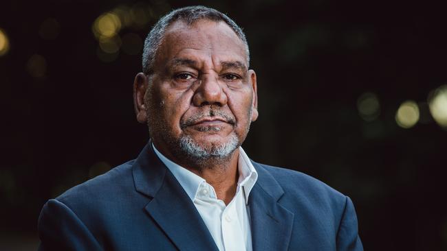 Northern Land Council chairman Samuel Bush-Blanasi was the NT Australian of the Year in 2022. Picture: Glenn Campbell