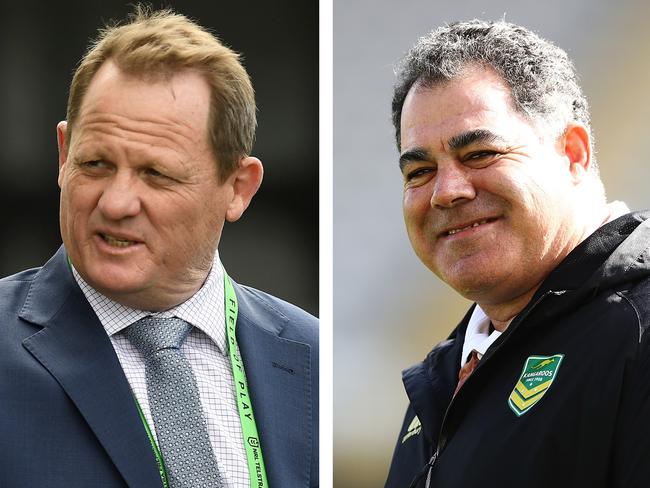 Kevin Walters and Mal Meninga