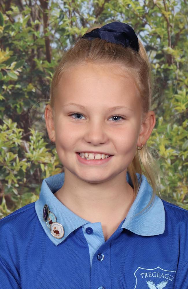 Aaliyah Andrews, year 6 student and vice-captain at Tregeagle Public School.