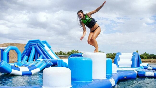 Bridge Watersport Park has been approved, with attractions to look similar to these at Perth Wake Park. Picture: Supplied