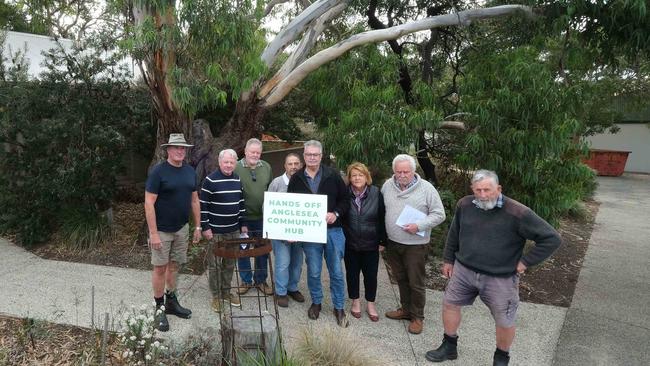 Local Anglesea residents concerned about plans to redevelop Anglesea hub. Picture: Mark Wilson