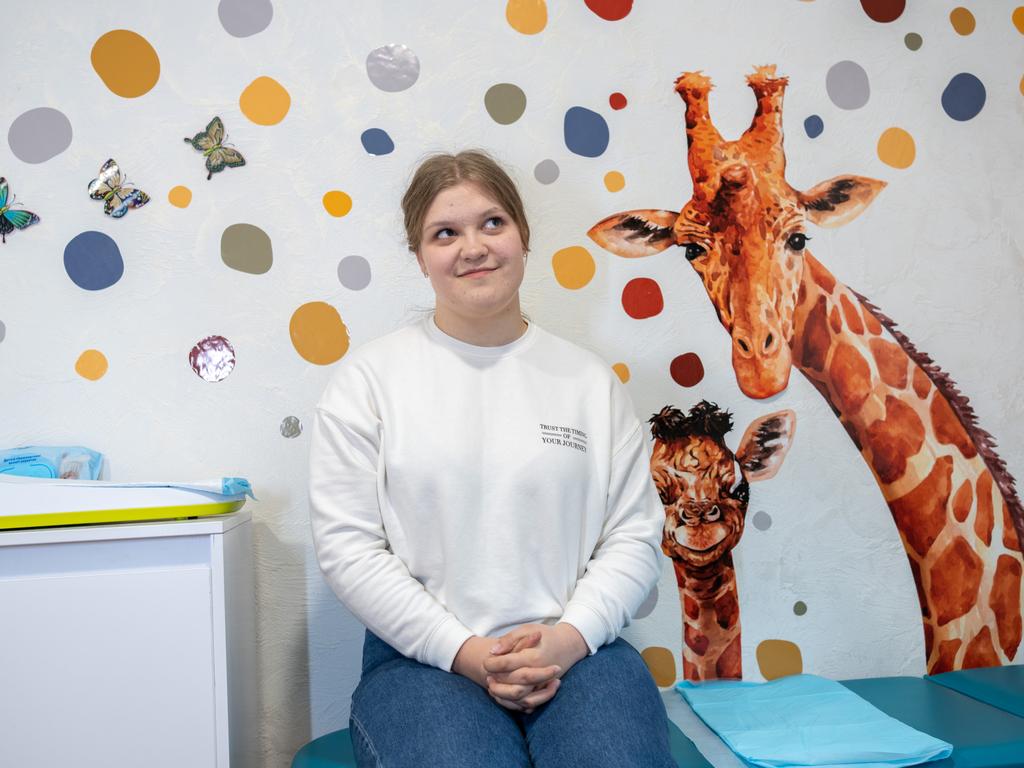 May 6, 2024, Kharkiv, Ukraine. Sophia from Kharkiv decided to become a paediatrician after the tragic loss of her young friends during the war. Picture: UNICEF/ Oleksii Filippov