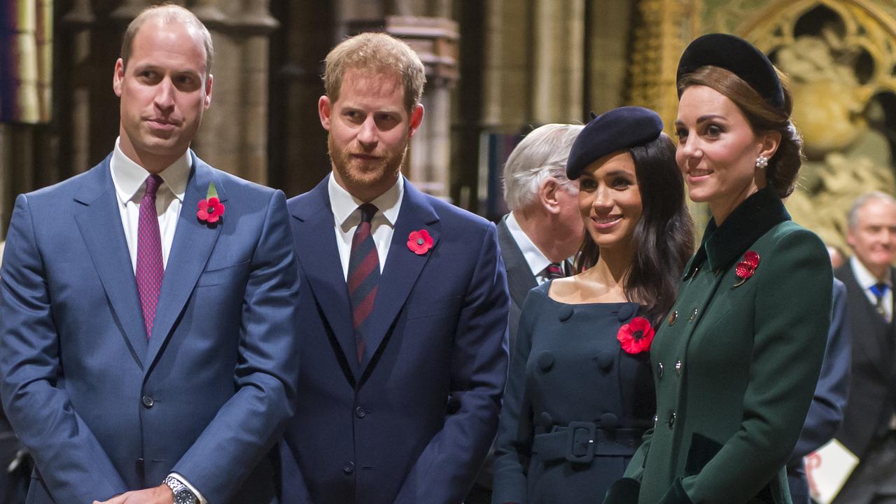 Tension were said to be rising between the William and Kate and Harry and Meghan. Picture: Paul Grover/WPA Pool/Getty Images.