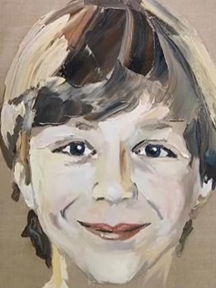 The surprise portrait of Luke that Anh gifted to Rosie at the end of the show.