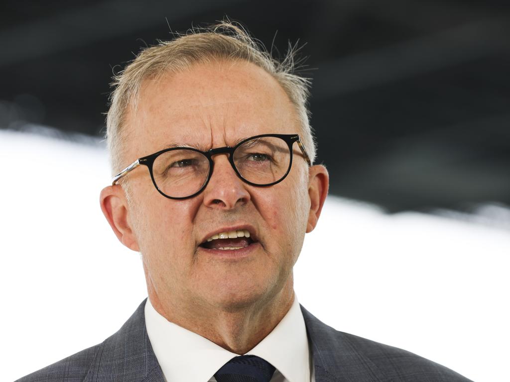 Opposition leader Anthony Albanese said the moves being taken by Europe and the US were of “real concern”. Picture: NCA NewsWire/Dylan Robinson