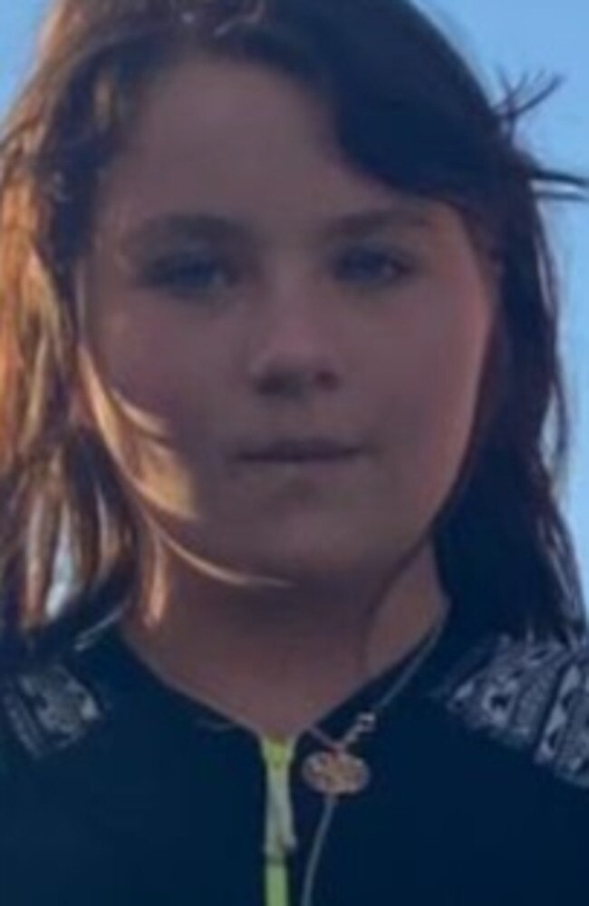 The missing 11-year-old girl from the Gold Coast.