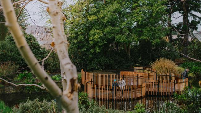 The Royal Tasmanian Botanical Gardens is sited on the Queens Domain adjacent to Government House, 2 kilometres from Hobart's CBD.