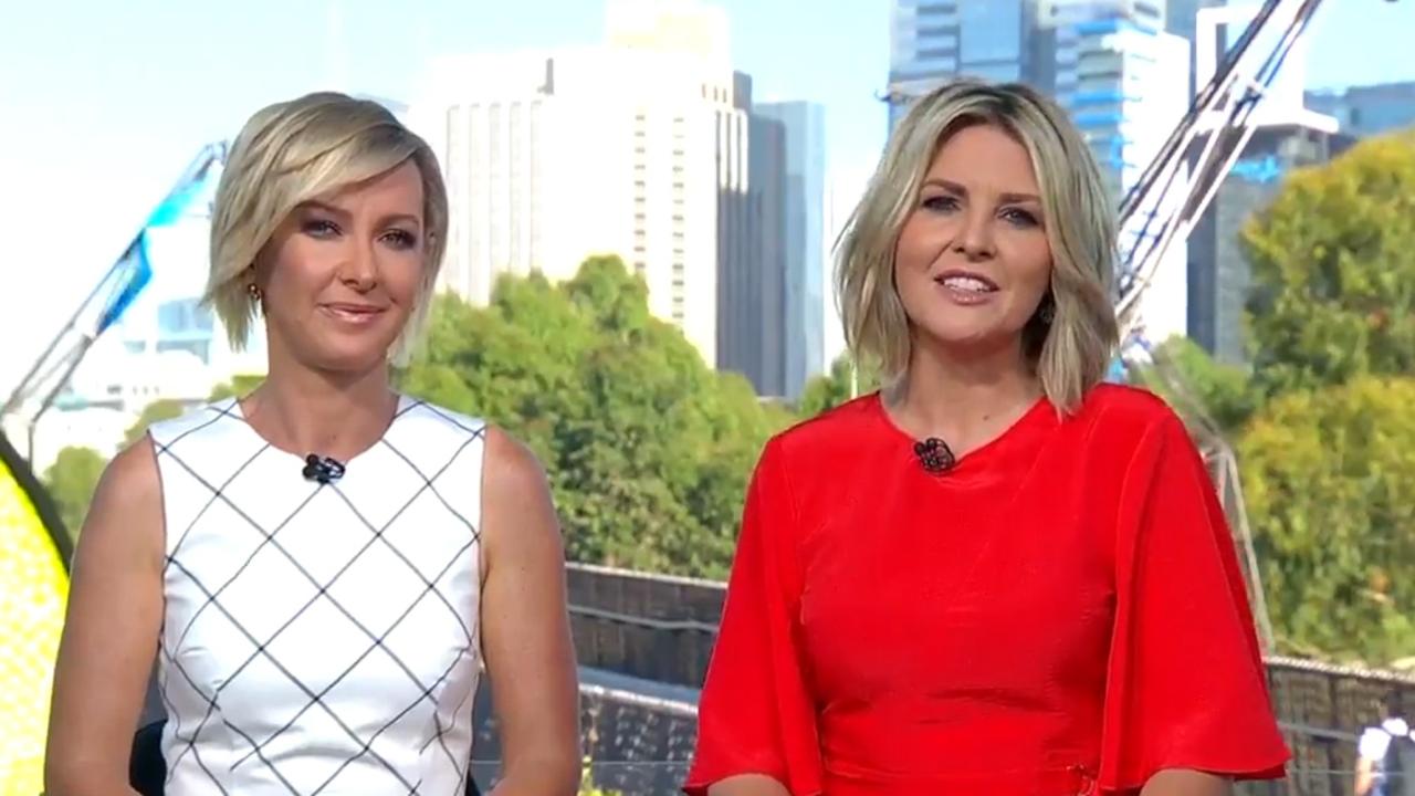 Deborah Knight and Georgie Gardner read out negative feedback about the show to mark a week on-air.