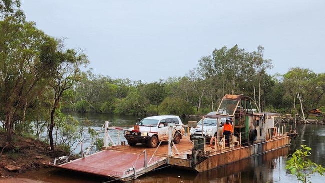 Routine safety announcements and a month long closure to the Jardine Ferry, which links Cape York to Queensland’s northern tip across Jardine River, has once again stirred frustration with residents. Picture: Supplied.