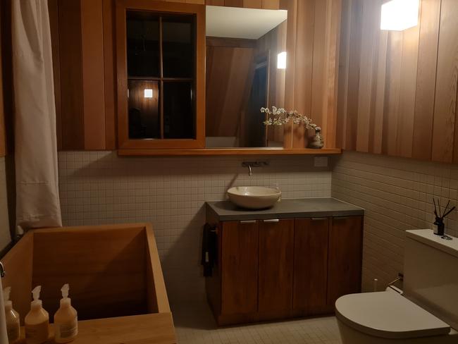 Provider House’s inviting bathroom. Picture: Amber Wilson