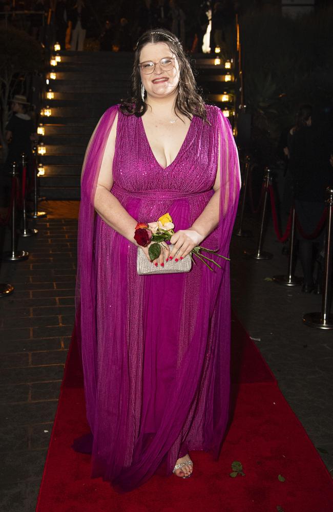 Karrissa Coombridge arrives at The Glennie School formal at Picnic Point, Thursday, September 12, 2024. Picture: Kevin Farmer