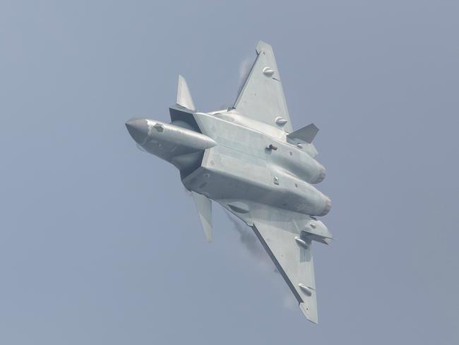 China's J-20 stealth fighter is only the world’s second operational stealth fighter, giving Beijing a distinct edge in the Asian arms race. Picture: People's Daily