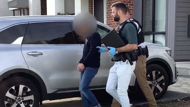 Police arrested a 41-year-old Braybrook man on Thursday afternoon. Picture: Victoria Police