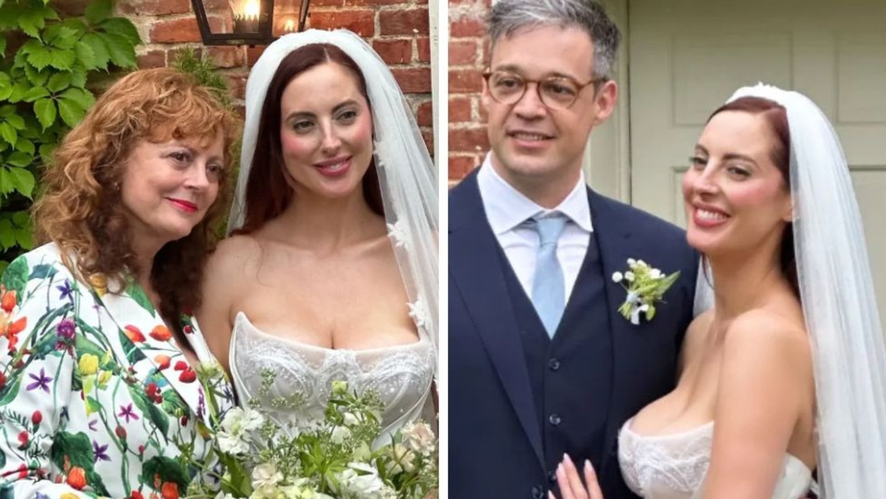 Star’s daughter hits back at wedding dress cleavage critics: ‘Scandalised’