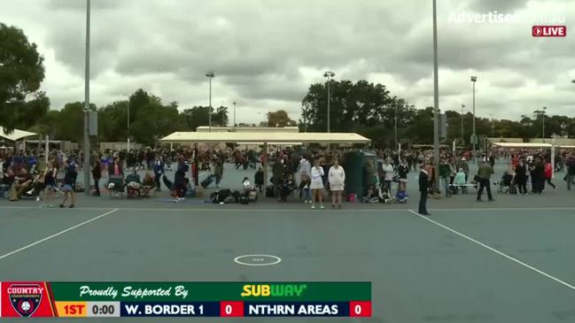 REPLAY: SA Country Netball Championships - Western Border 1 vs Northern Areas (Under 15's Red) - Court 5