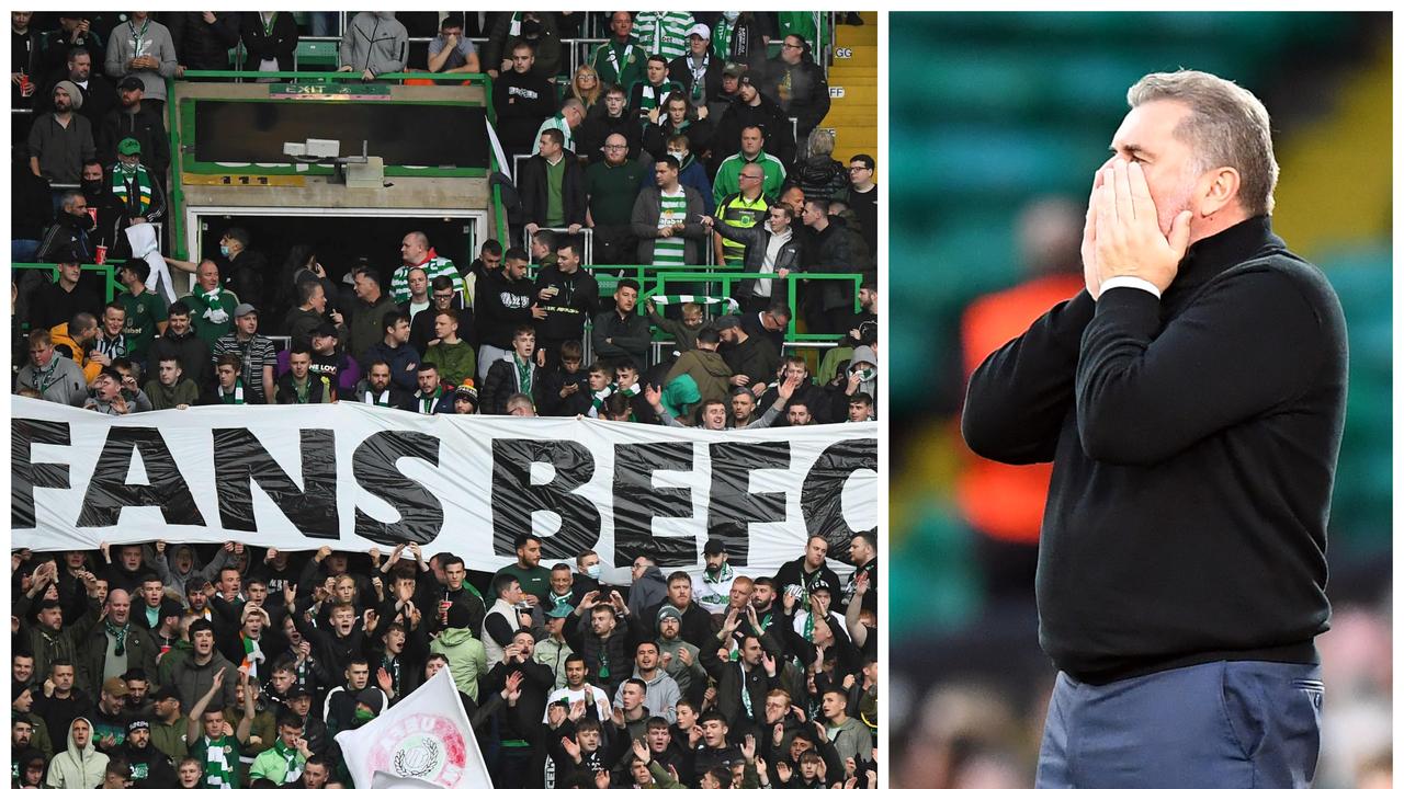 Celtic fans protested pre-game but ended up going home happy.