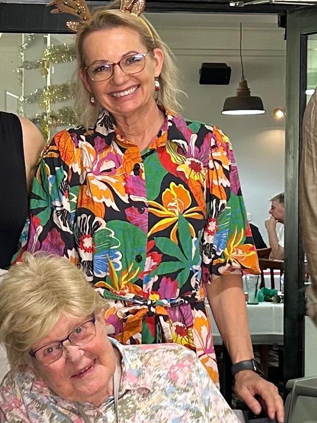 Sussan Ley with her mum Angela Braybrooks. Picture: Supplied