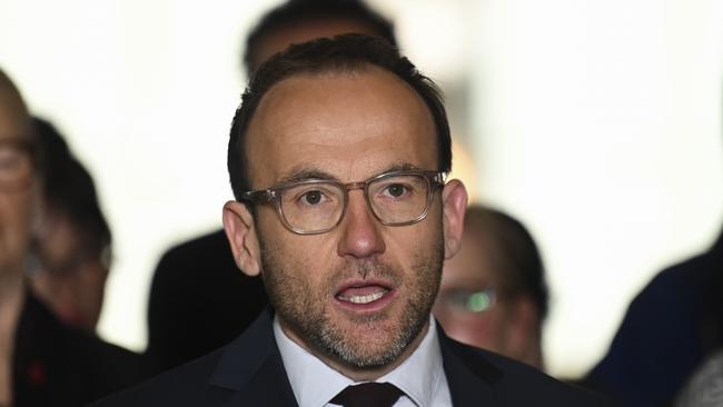 Greens leader Adam Bandt will push the amendments through. Picture: NCA NewsWire / Martin Ollman