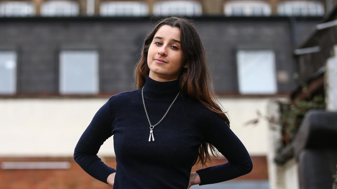 Chanel Contos called for sex education reform alongside her petition. Picture: Hollie Adams