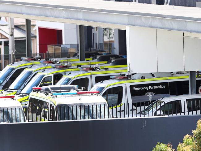 Ambulance ramping at Princess Alexandra Hospital