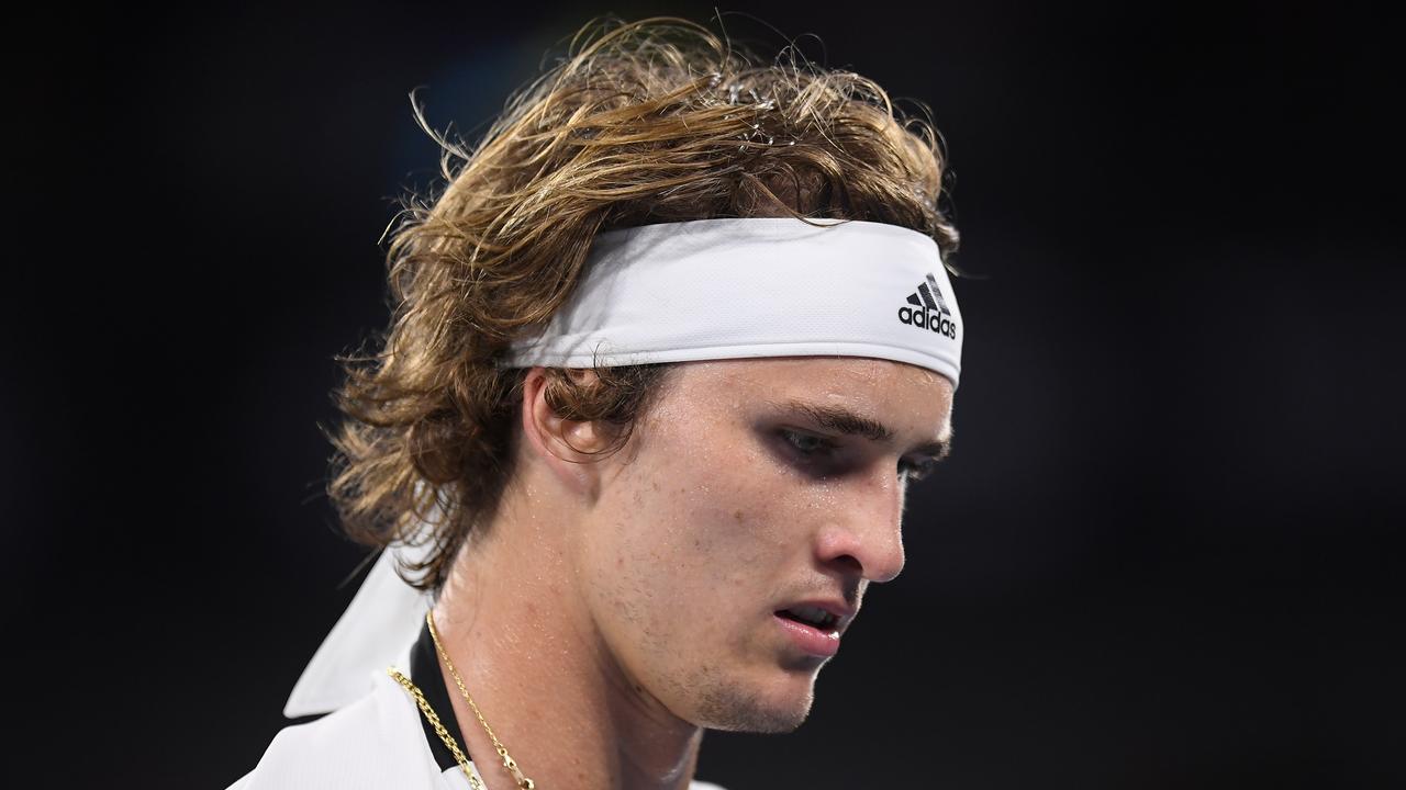 Alexander Zverev. Photo: AAP Image/Albert Perez)