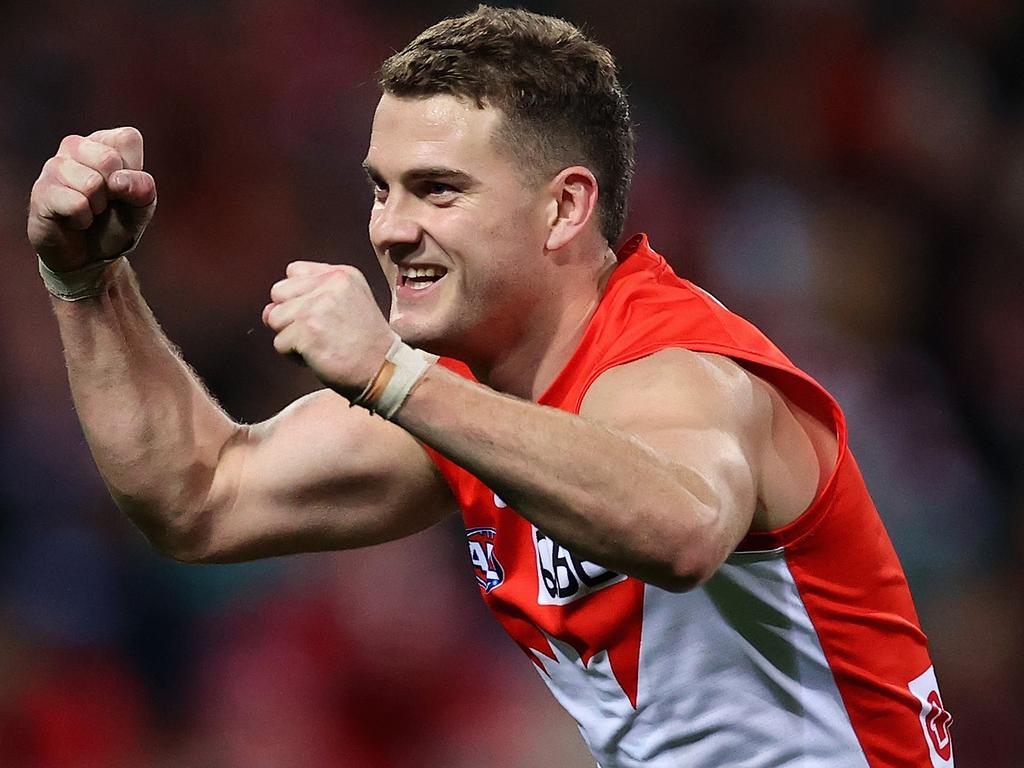 Tom Papley was immense for the Swans. Picture: Getty Images