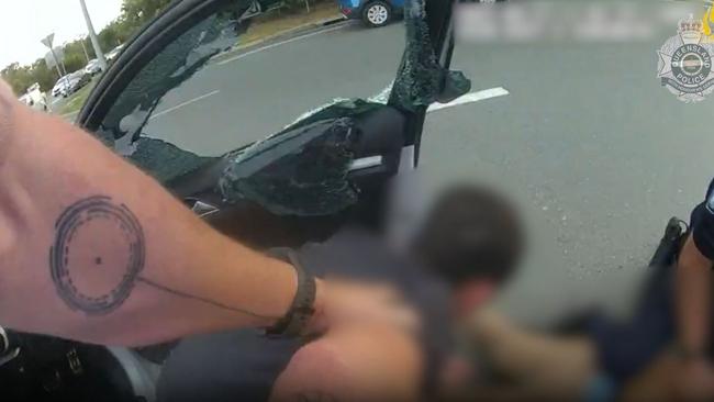 Three men who allegedly targeted a Gold Coast jeweller were arrested nearby. Picture: Queensland Police Service