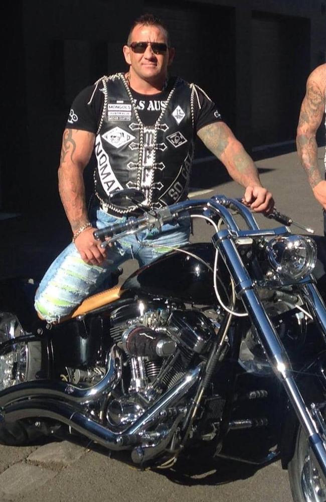 Mongol bikie Shane Bowden. Picture: Supplied