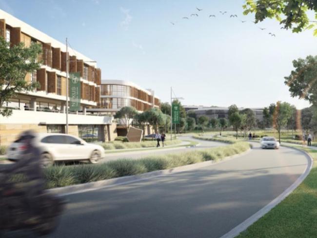 An artist’s impression of the proposed Nexus Business Park. Picture: Supplied