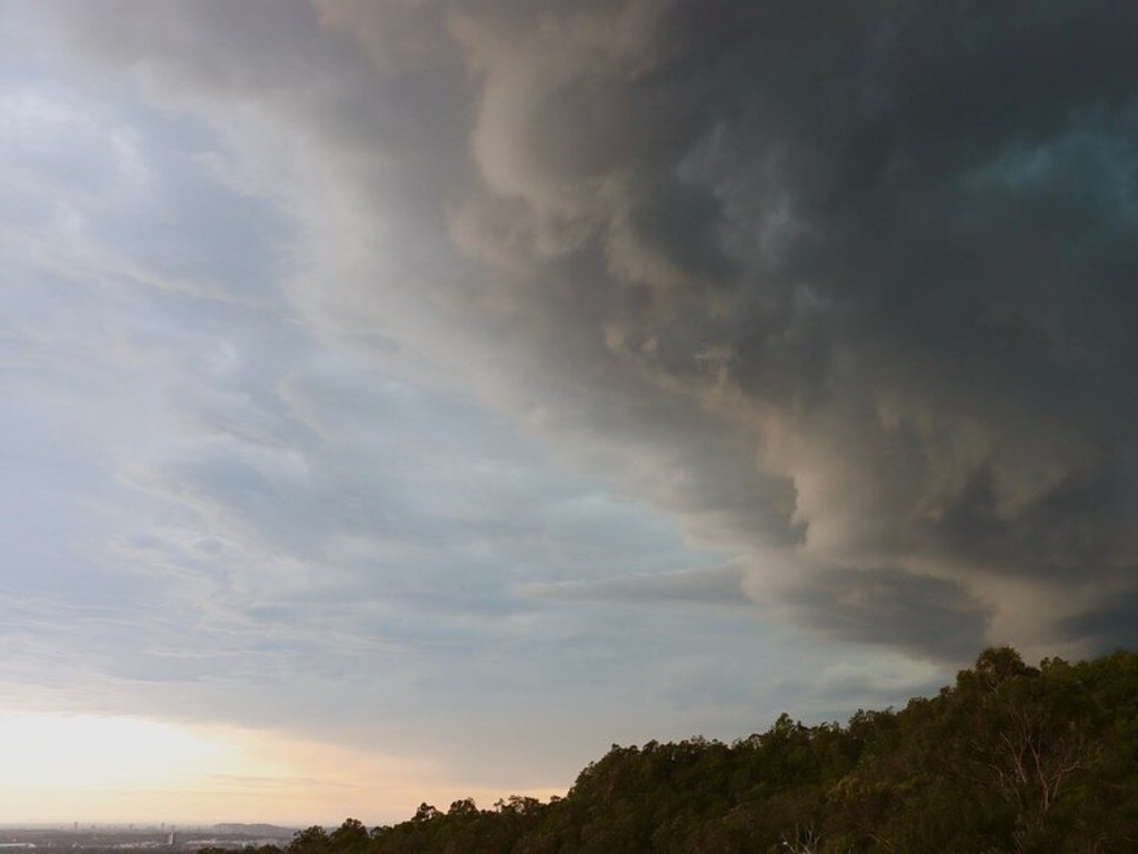 Storm clouds over the South East. Picture: Supplied by Marian Frew/Mazmoments_Photography