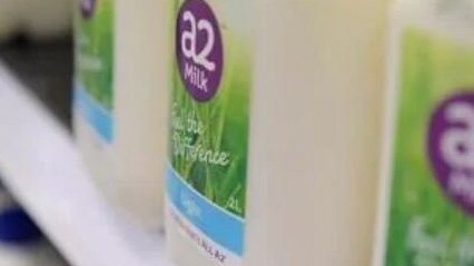 Bottles of a2 Milk Light.