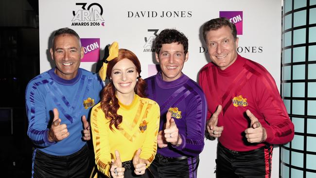 Emma first found fame as the yellow member of The Wiggles. Picture: Christian Gilles