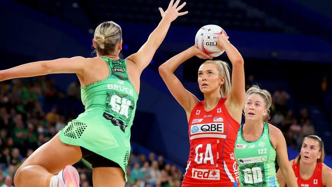 Helen Housby was on fire from Super Shot range. (Photo by James Worsfold/Getty Images)