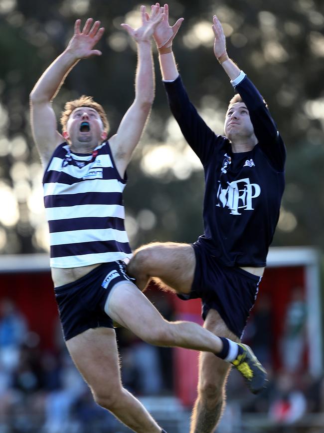 Lockington-Bamawm United resulted from a merger more than 30 years ago and won the Heathcote District league premiership last year. Picture Yuri Kouzmin