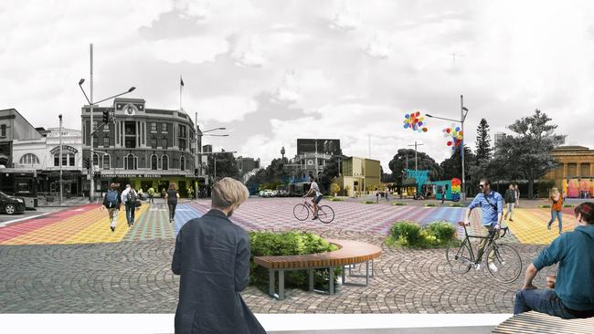 Sydney Business Chamber’s vision for Oxford St at Taylor Square.