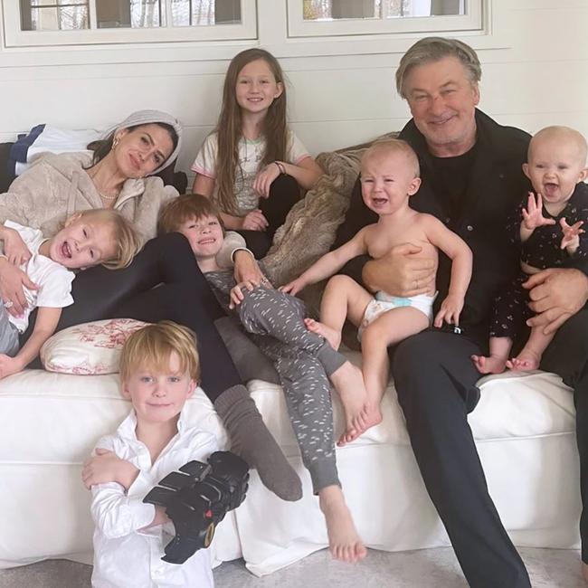 She has struggled to photograph her big brood in the past. Picture: Instagram