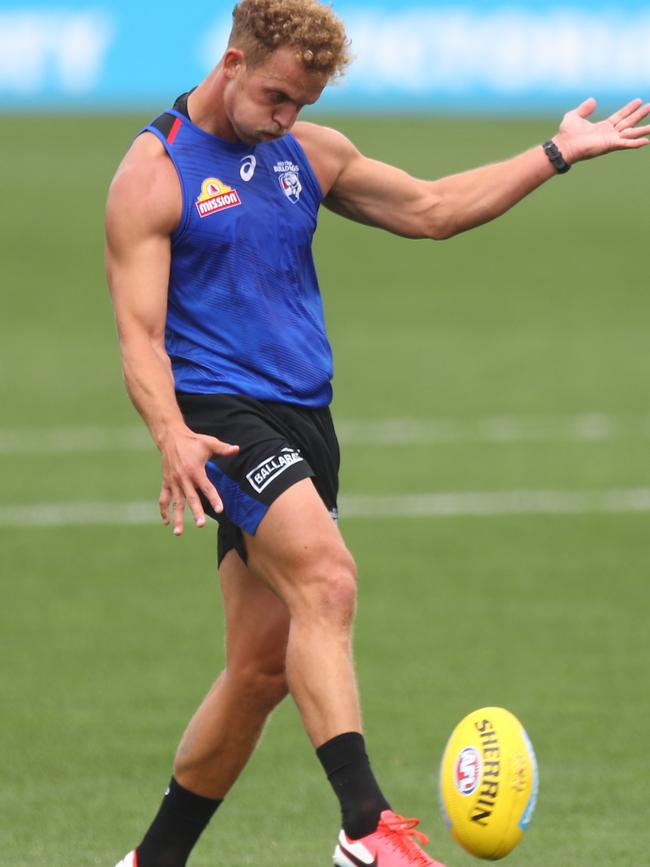 Mitch Wallis appeared to be in great shape.