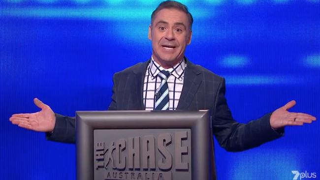 O’Keefe in his role as host of The Chase Australia.