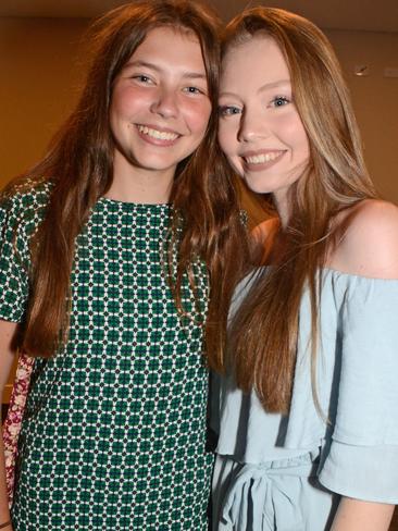 Macy Shields &amp; Claire Walker at Green Room Project Junior at Arts Centre Gold Coast, Bundall. Picture: Regina King