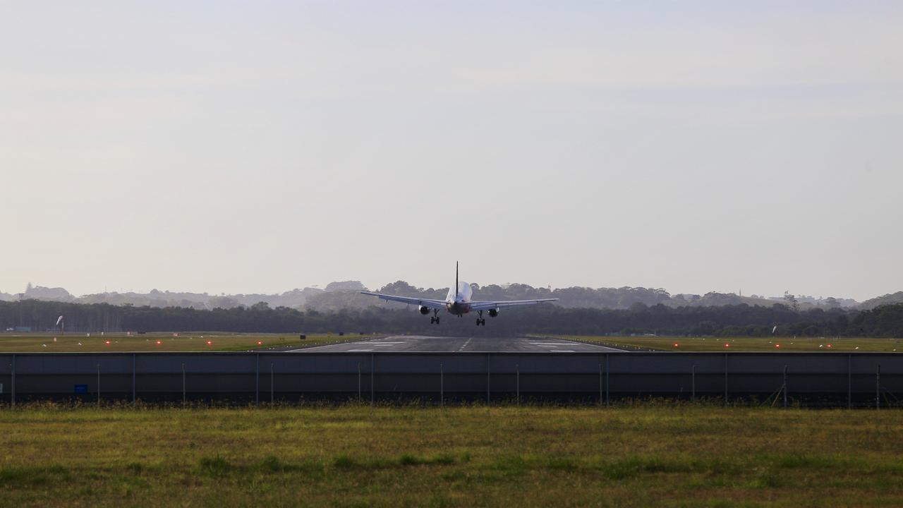 Taking off from Gold Coast Airport. Photo: Josh Manning