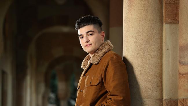 Drew Pavlou says he will take the fight to the Supreme Court after officially being suspended from UQ for second semester. Picture: Liam Kidston