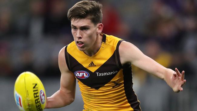 Young gun Will Day has been among the few bright spots at Hawthorn this year. Picture: AFL Photos/Getty Images