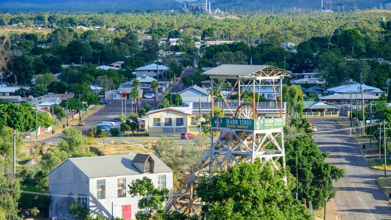 The town of Mt Isa.