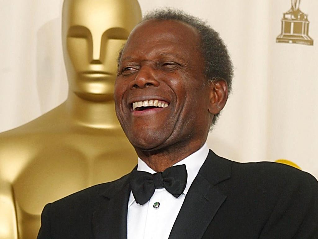 US actor Sidney Poitier was Hollywood's first major Black movie star. Picture: AFP