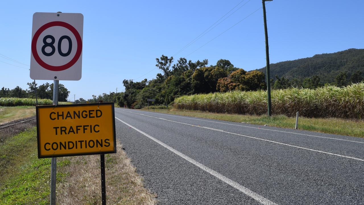 The speed limit on Shute Harbour Rd between Stanley Drive and Gregory-Cannon Valley Rd has been reduced to 80km/h.