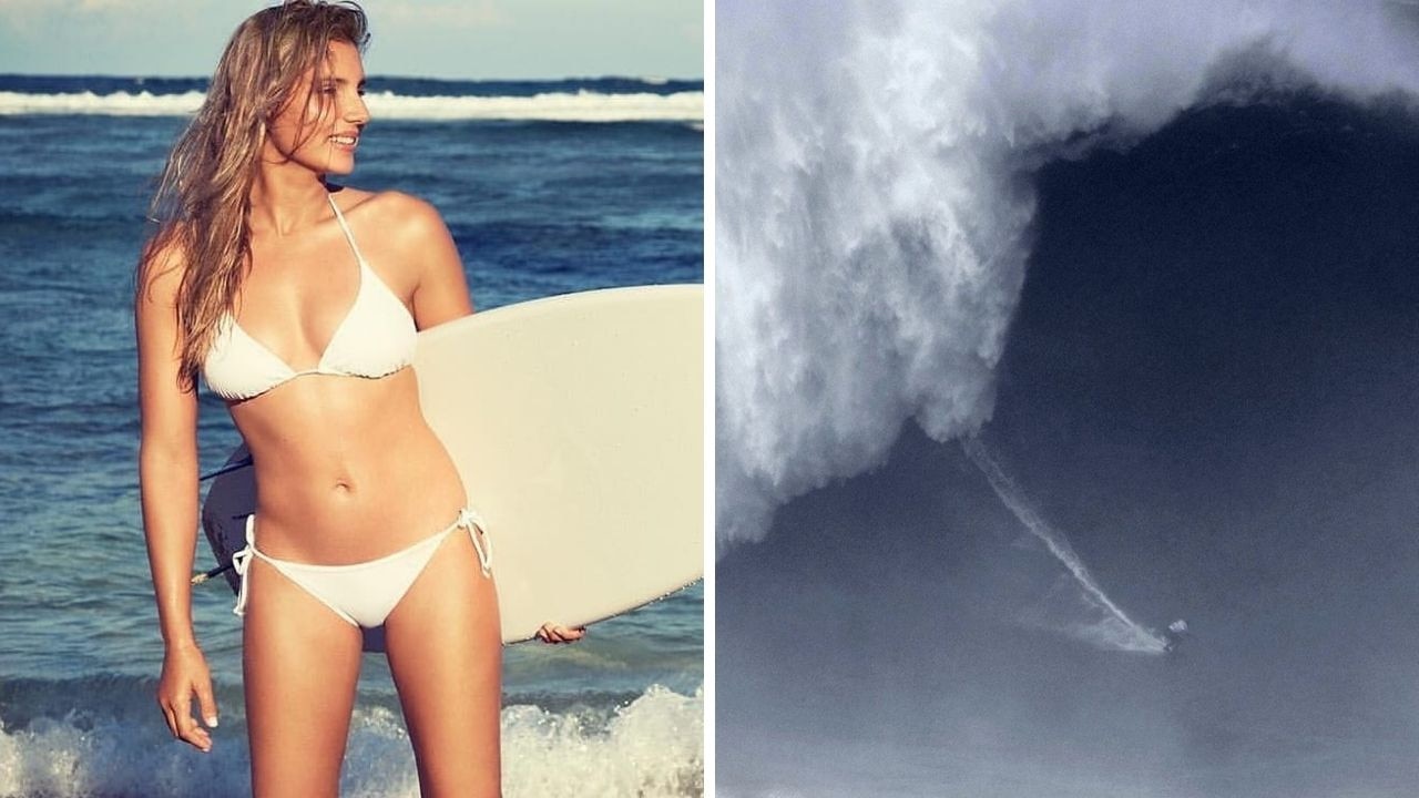 Maya Gabeira surfed the biggest wave on the planet.